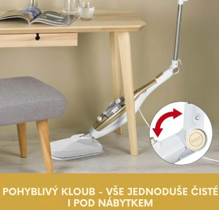 Maxxmee Parní mop s vibracemi PMV-01589 5